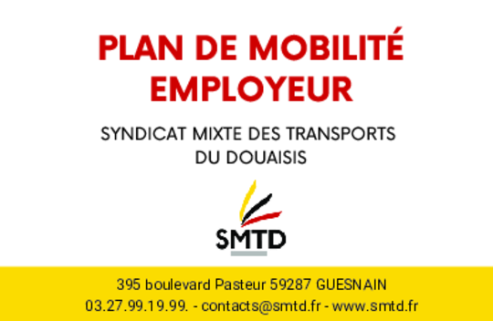 Visuel de la brochure relative au plan de mobilité employeurs