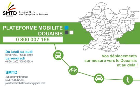 Contact de la Plateforme Mobilité : 0 800 007 166