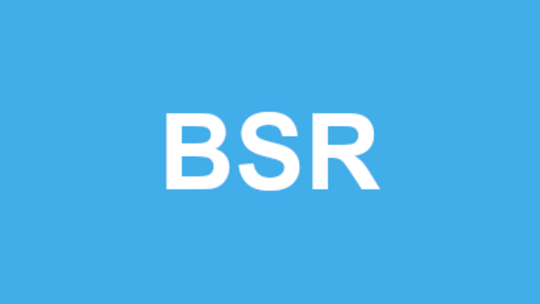 Infographie illustrant le BSR